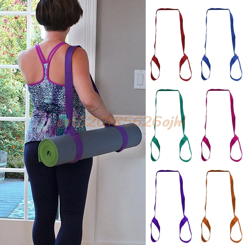 Sale Event New Yoga Mat Sling Carrier Shoulder Carry Strap Belt Exercise Stretch Adjustable Sale Event New Yoga Mat Sling Carrier Shoulder Carry Strap Belt Exercise Stretch Adjustable