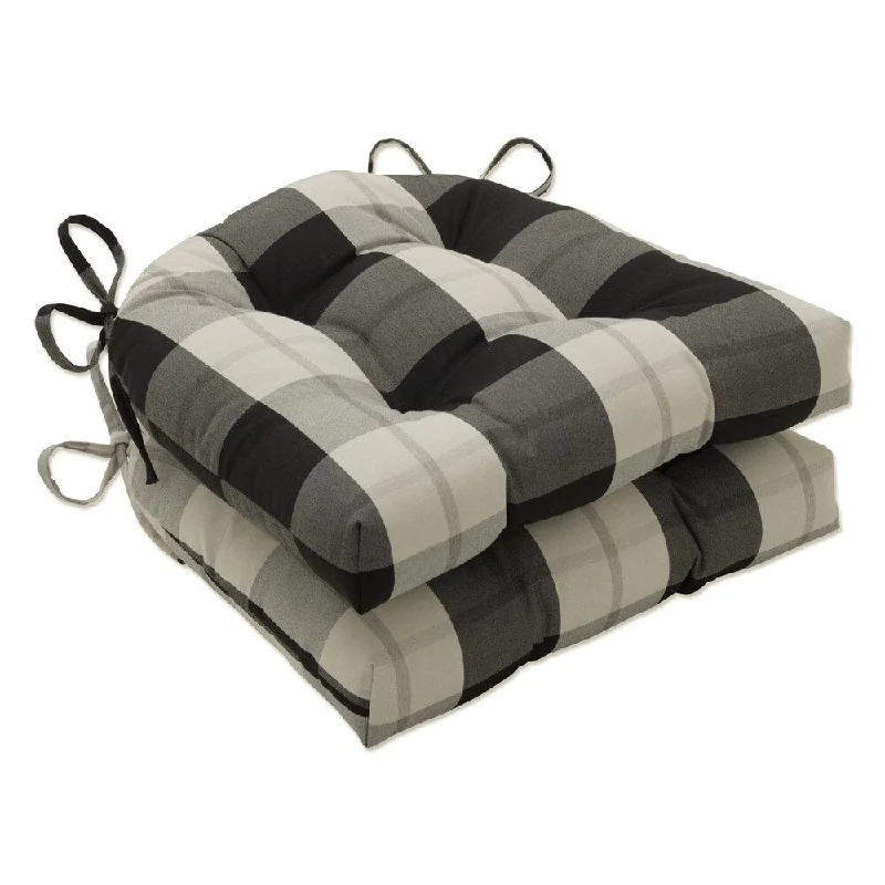 Reduced Prices Pillow Perfect Outdoor Branson Pewter Reversible Chair Pad (Set of 2) - 15.5 X 16 X 4 - 15.5 X 16 X 4 Reduced Prices Pillow Perfect Outdoor Branson Pewter Reversible Chair Pad (Set of 2) - 15.5 X 16 X 4 - 15.5 X 16 X 4