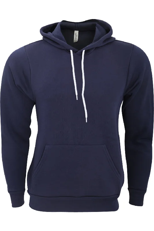 Price Drop Bella + Canvas Unisex Pullover Polycotton Fleece Hooded Sweatshirt / Hoodie