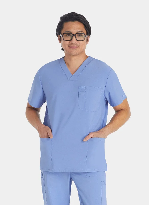 Dickies EDS Essentials Men's V-Neck Scrub Top DKE645 - Ceil