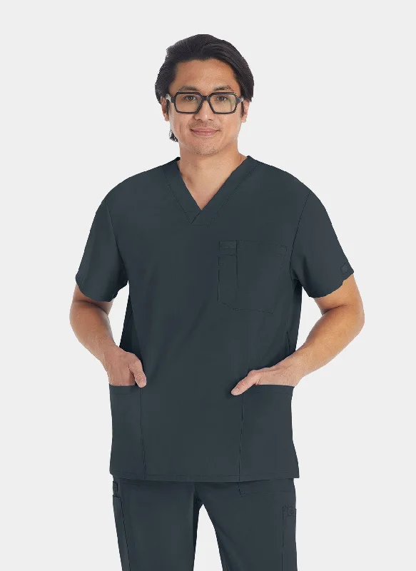 Dickies EDS Essentials Men's V-Neck Scrub Top DKE645 - Pewter