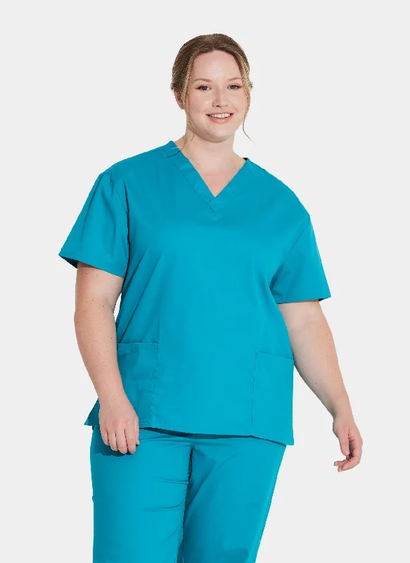 Dickies EDS Signature V-Neck Scrub Top DKE86706 - Teal