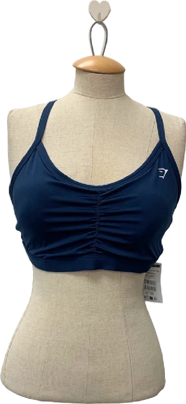 Gymshark Blue Sports Bra UK XL