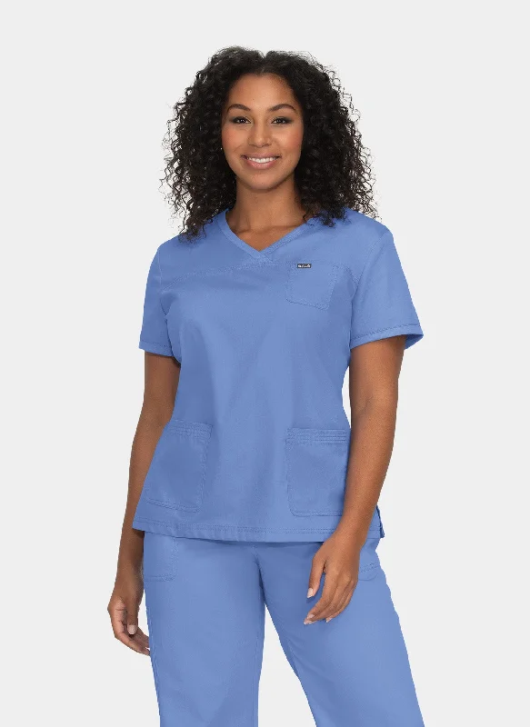 Koi Classics Nicole Scrub Top - True Ceil