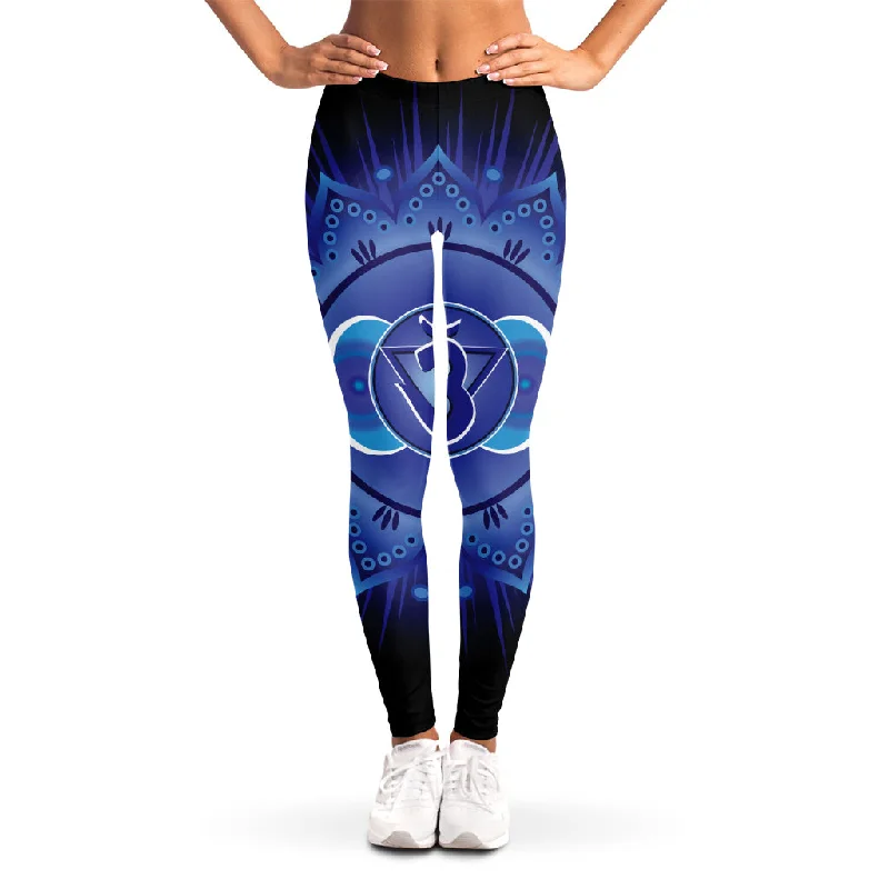 Ajna Chakra Mandala Print Women's Leggings