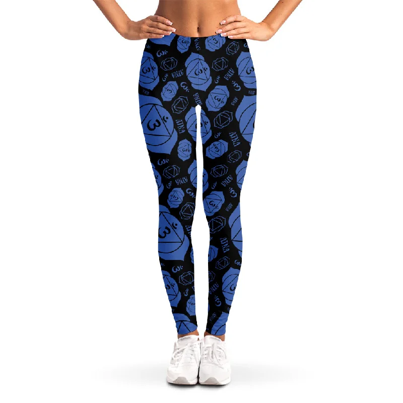 Ajna Chakra Pattern Print Women's Leggings