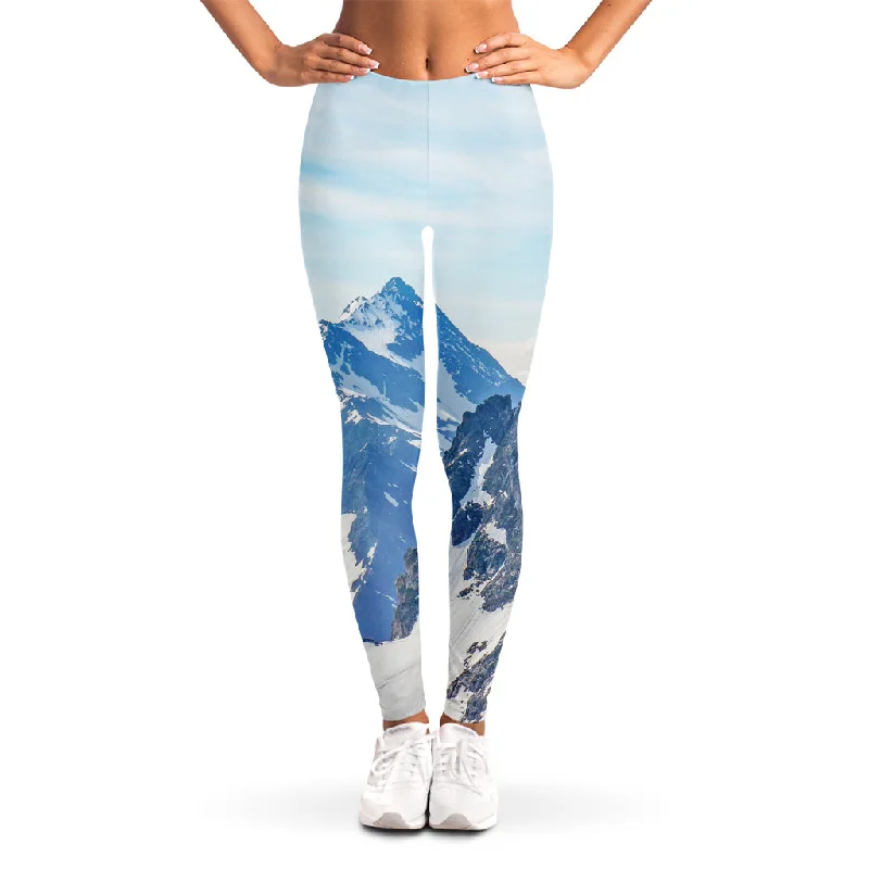 Alps Mountain Print Women's Leggings