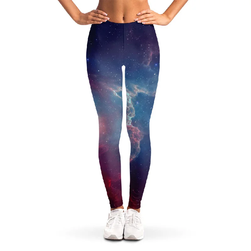 Dark Universe Galaxy Deep Space Print Women's Leggings