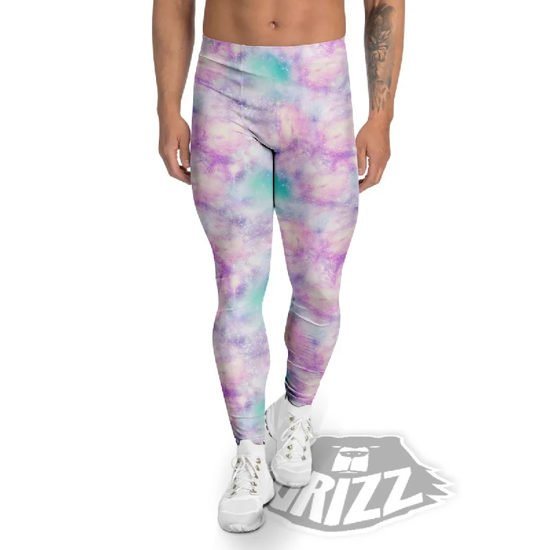 Fantasy Star Print Pattern Men's Leggings