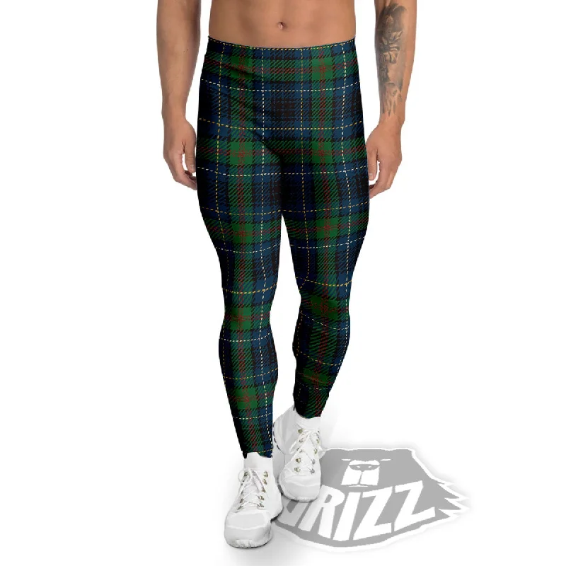 Tartan Irish Print Pattern Men's Leggings