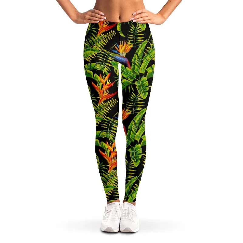 Tropical Summer Pattern Print Women's Leggings